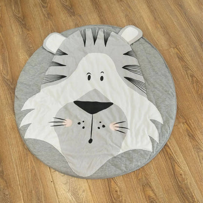 Tapis d'éveil bébé Rond Tigre parterre