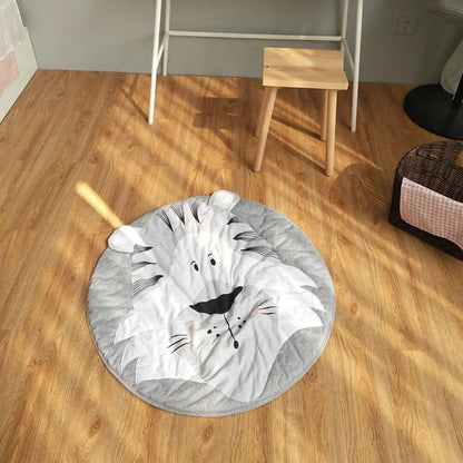 Tapis d'éveil bébé Rond Tigre sol