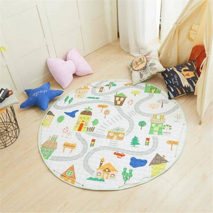 Tapis-de-jeu-bébé-Le-Labyrinthe-décoration