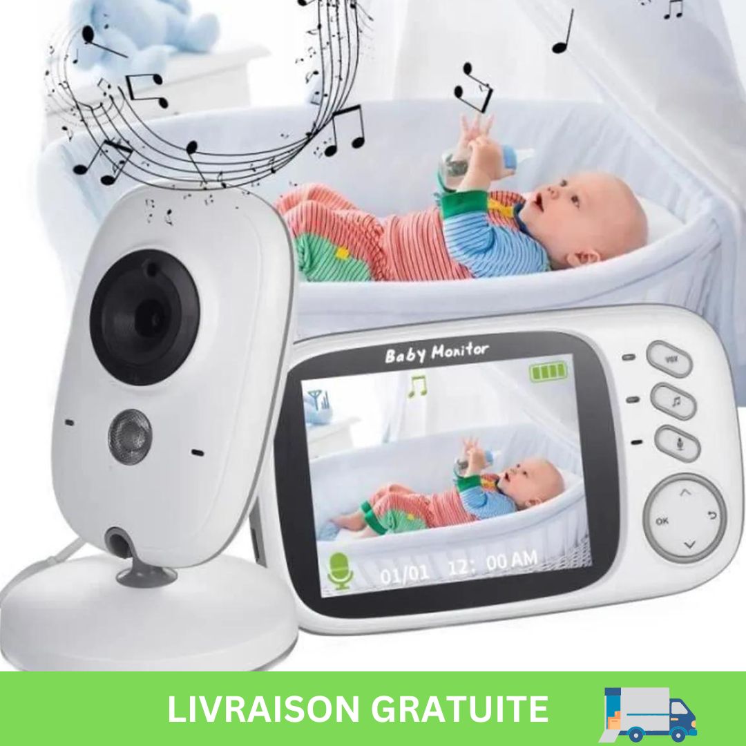 BabyView™ | Caméra de Surveillance bébé multifonctionnelle - Univers Enfance