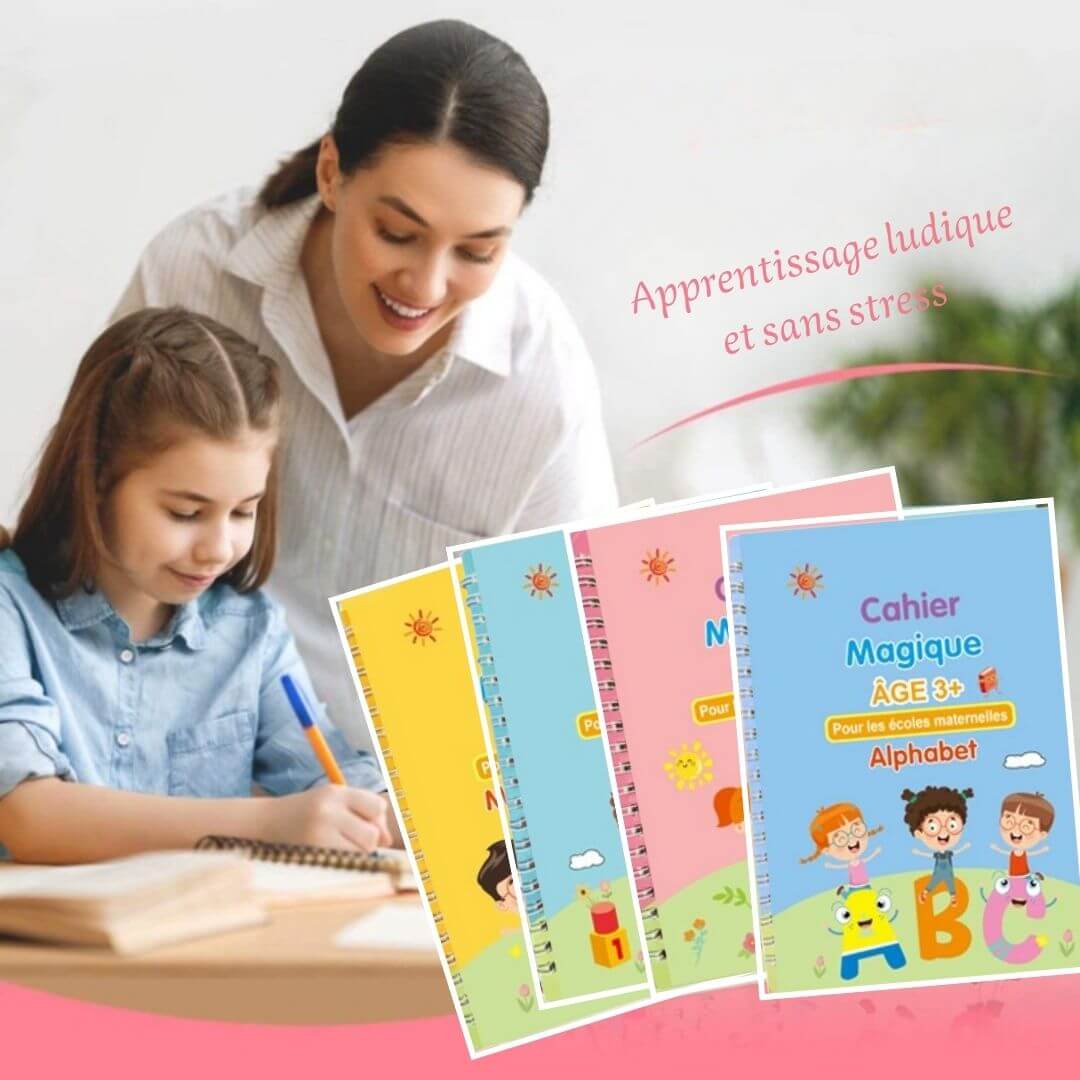 Apprentissage ludique de l'écriture avec le Cahier d'écriture maternelle