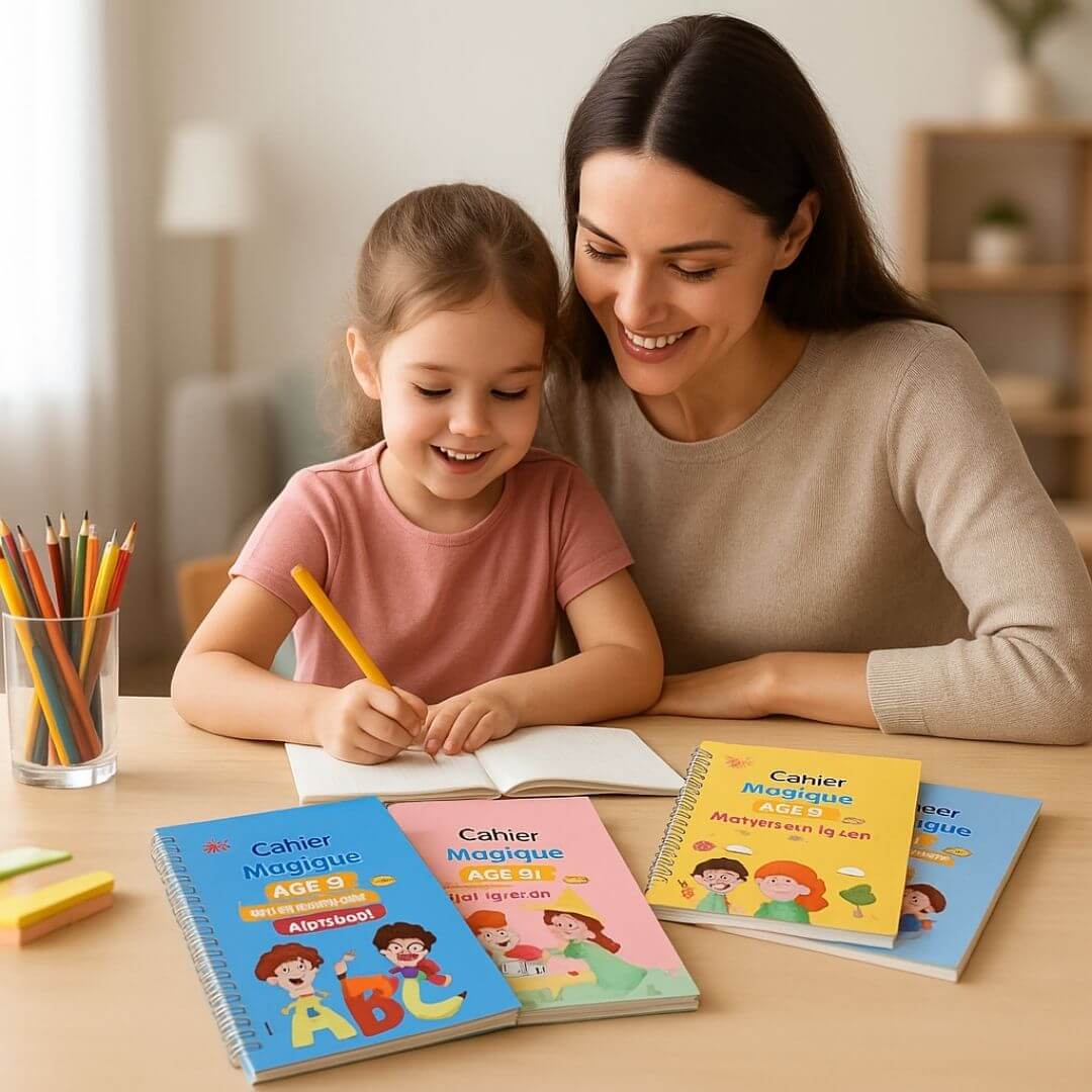 Cahier d'écriture maternelle pour un progrès rapide en écriture 
