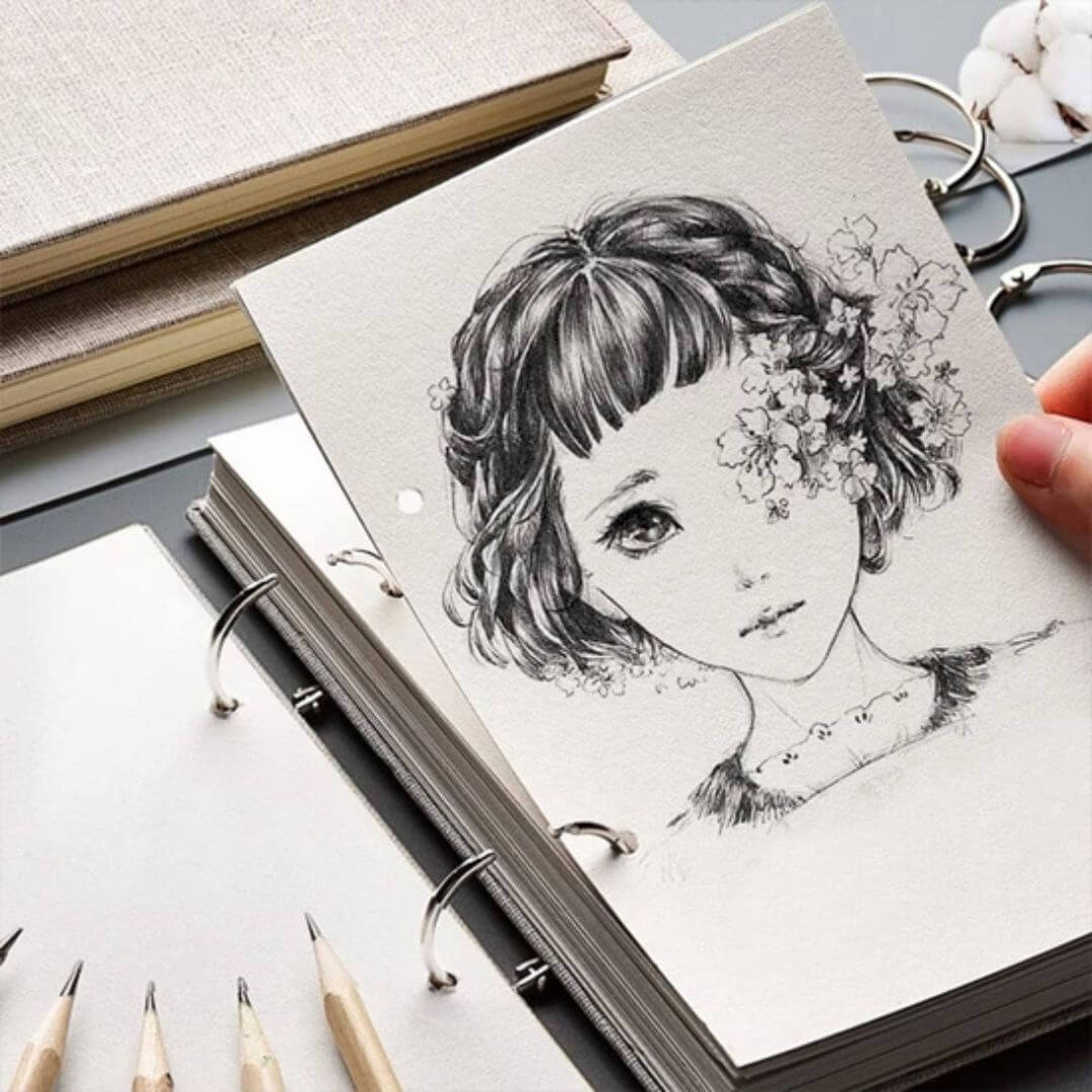 Le Carnet de croquis aux feuilles mobiles