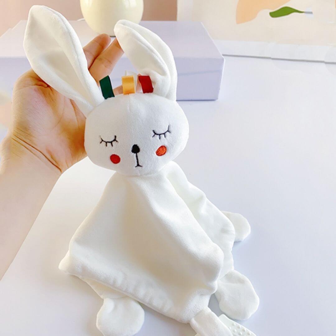 Doudou bébé fille — lion en hochet attrayant