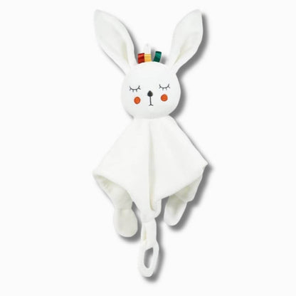 Doudou bébé fille — lion en hochet