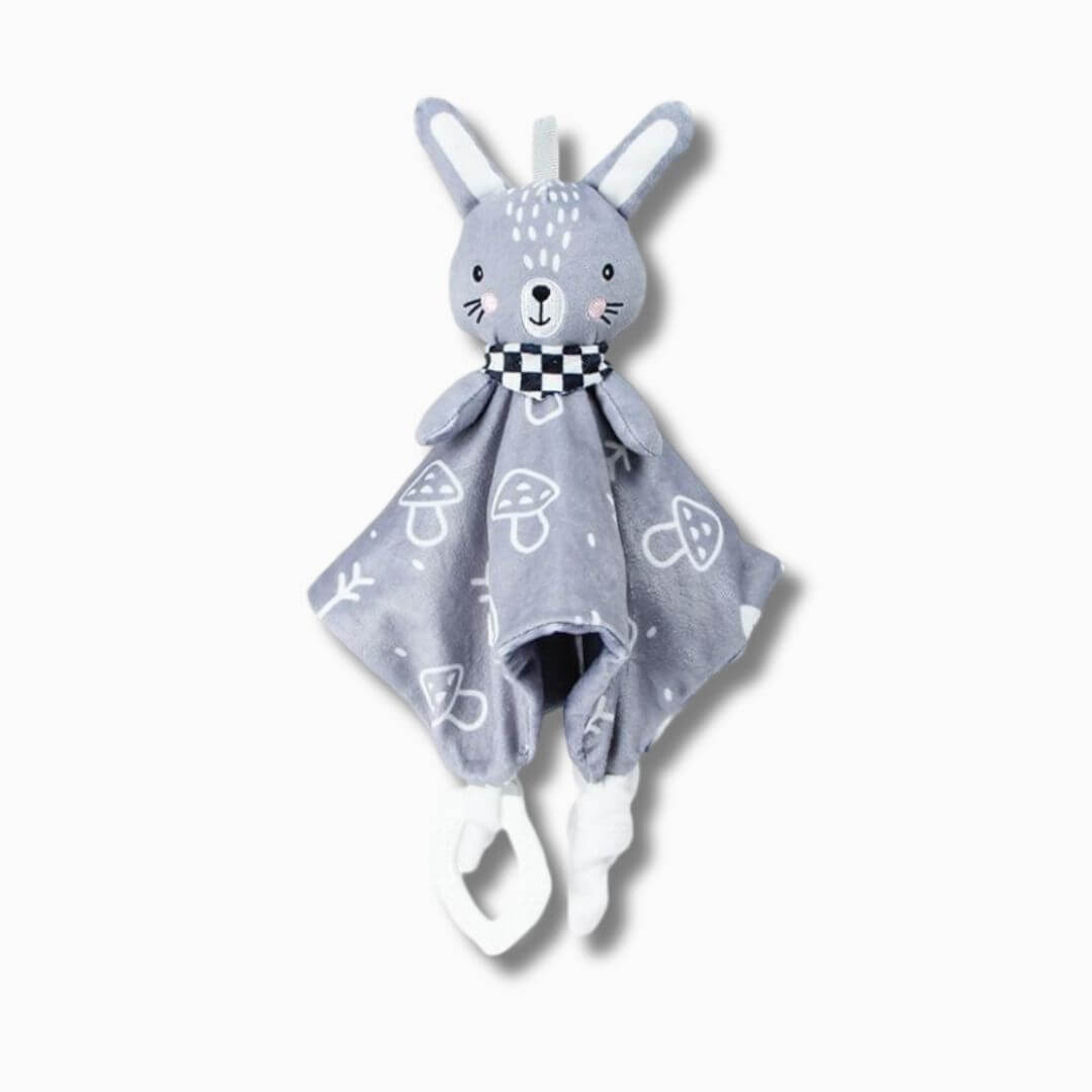 Doudou bébé, hochet style nordique Lapin