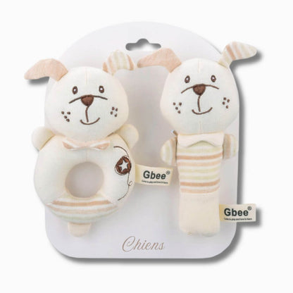Hochet bébé 3 mois Chien