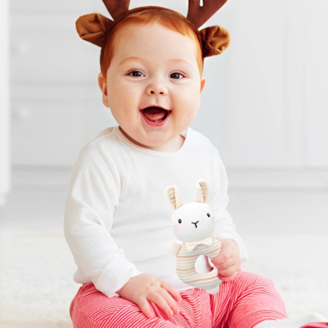 Hochet bébé 3 mois ergonomique