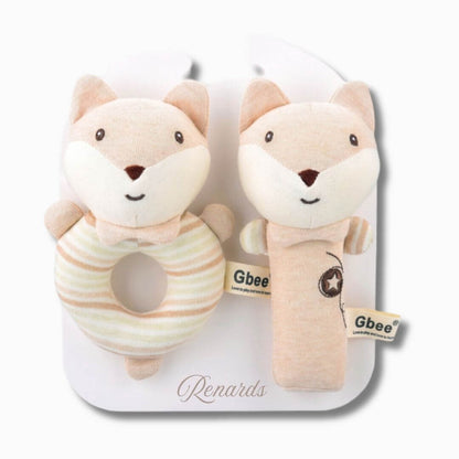 Hochet bébé 3 mois renard
