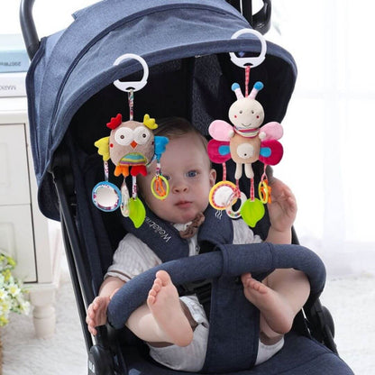 Hochet bebe à accrocher sur poussette