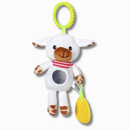 Hochet BEBE - Figurine d'un agneau à suspendre