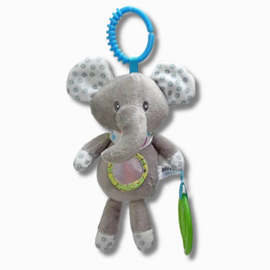 Hochet BEBE - Figurine d'éléphant à suspendre