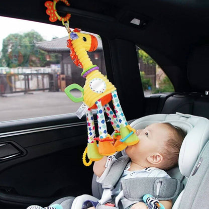 Hochet bébé les longs cous mignons girafe à suspendre