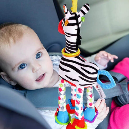 Hochet bébé les longs cous mignons pour l'éveil sensoriel