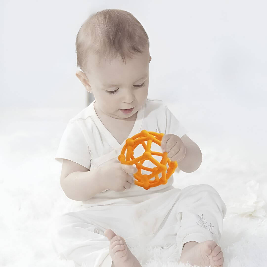 Hochet pour BEBE - Maille en Silicone