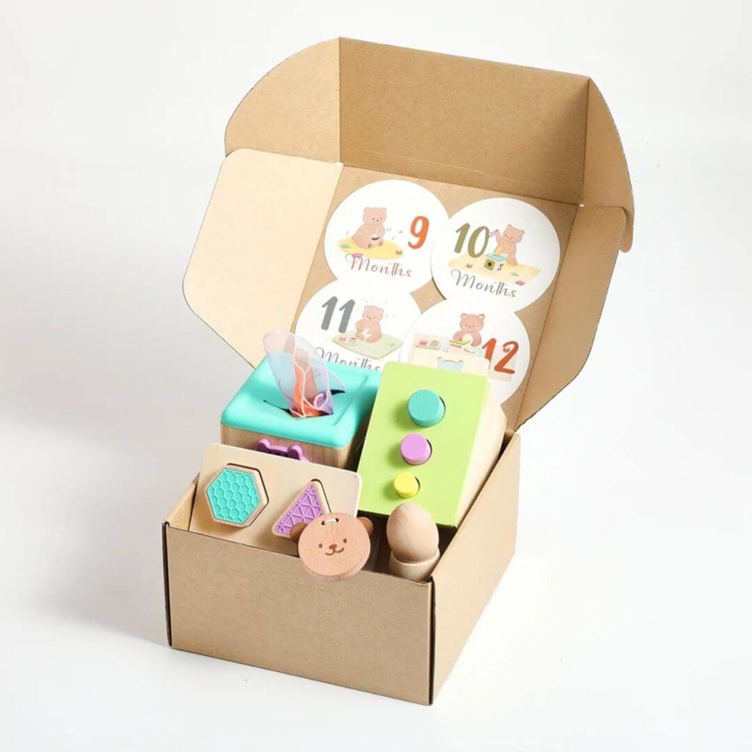 Idée Cadeau "1er Anniversaire" | Jouets Montessori 9-12 mois