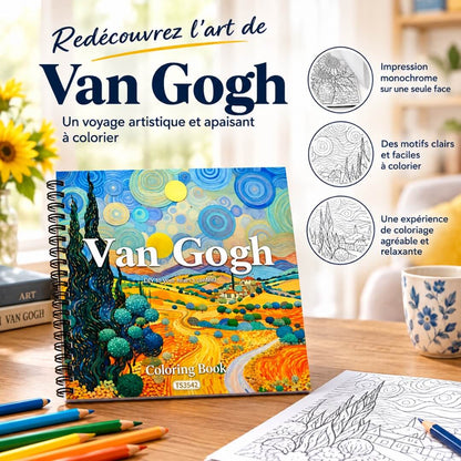 Livre de coloriage  | Le Van Gogh™ – Cahier Enfant