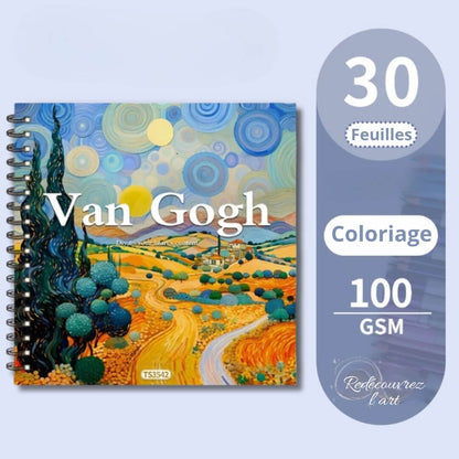 Livre de coloriage  | Le Van Gogh™ – Cahier Enfant