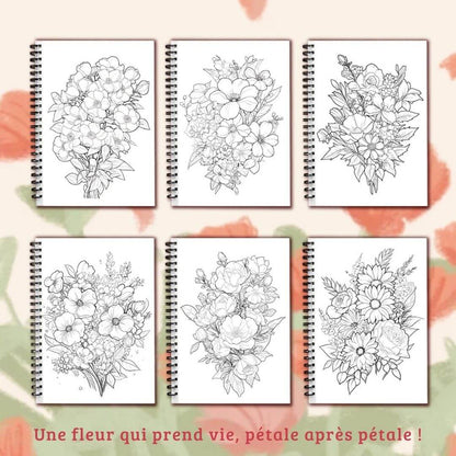 Livre de coloriage | Les Flowers™
