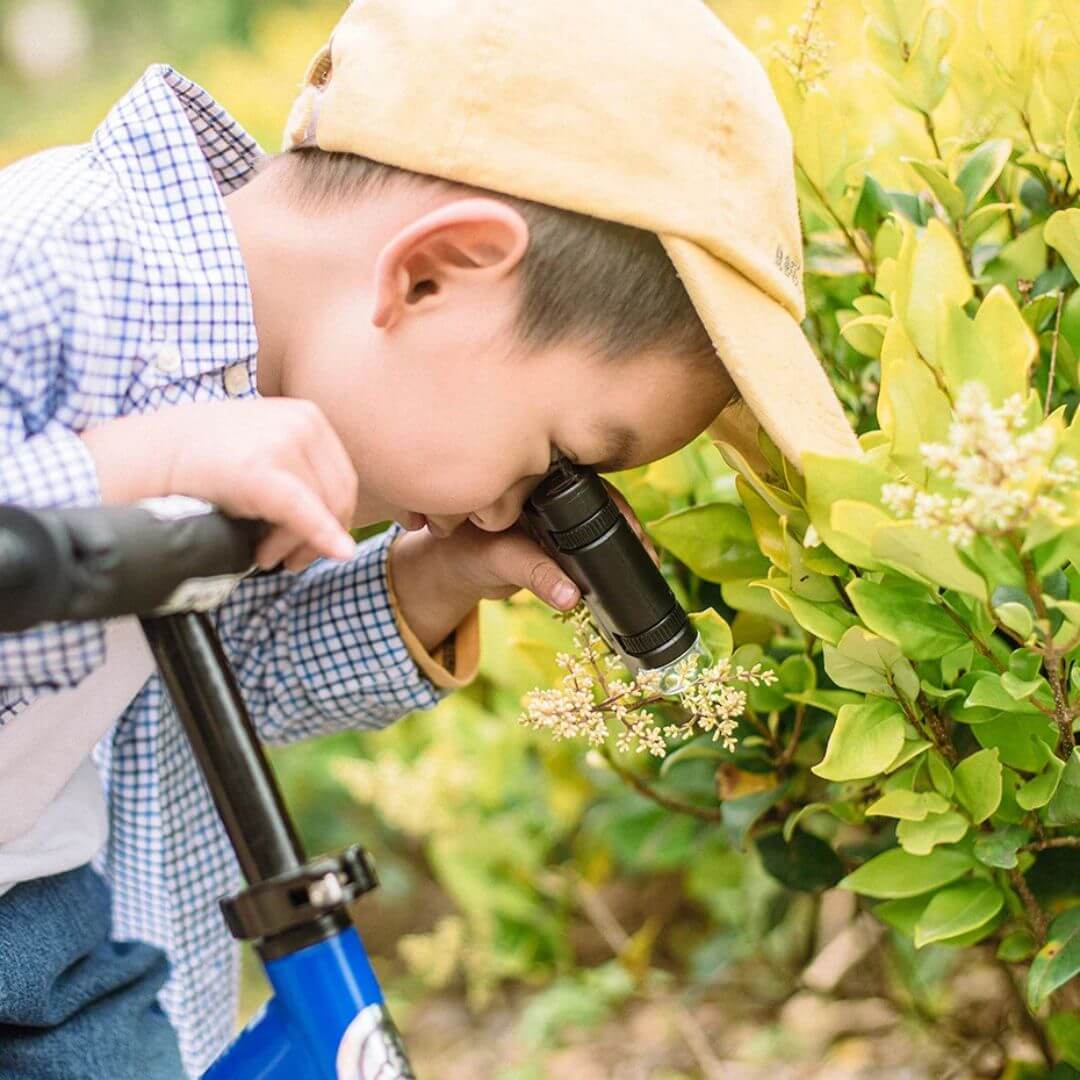 Microscope de Poche Enfant ExploraNova™ | Kit d'Observation Scientifique Complet | univers-enfance.com