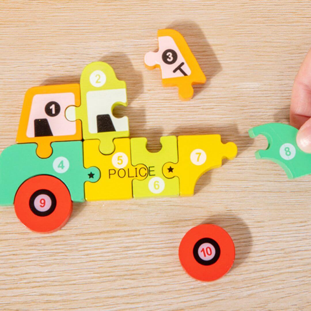 Les petites pièces du Puzzle enfant adaptées aux enfants