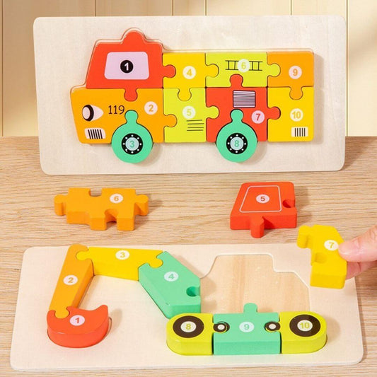 Les pièces du Puzzle enfant adaptées aux petits