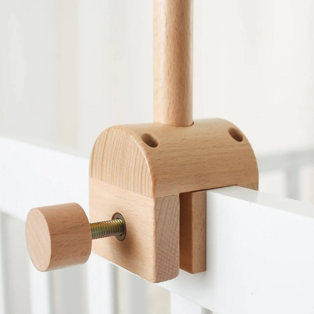 support-mobile-bébé-avec-bras-articulé-solide
