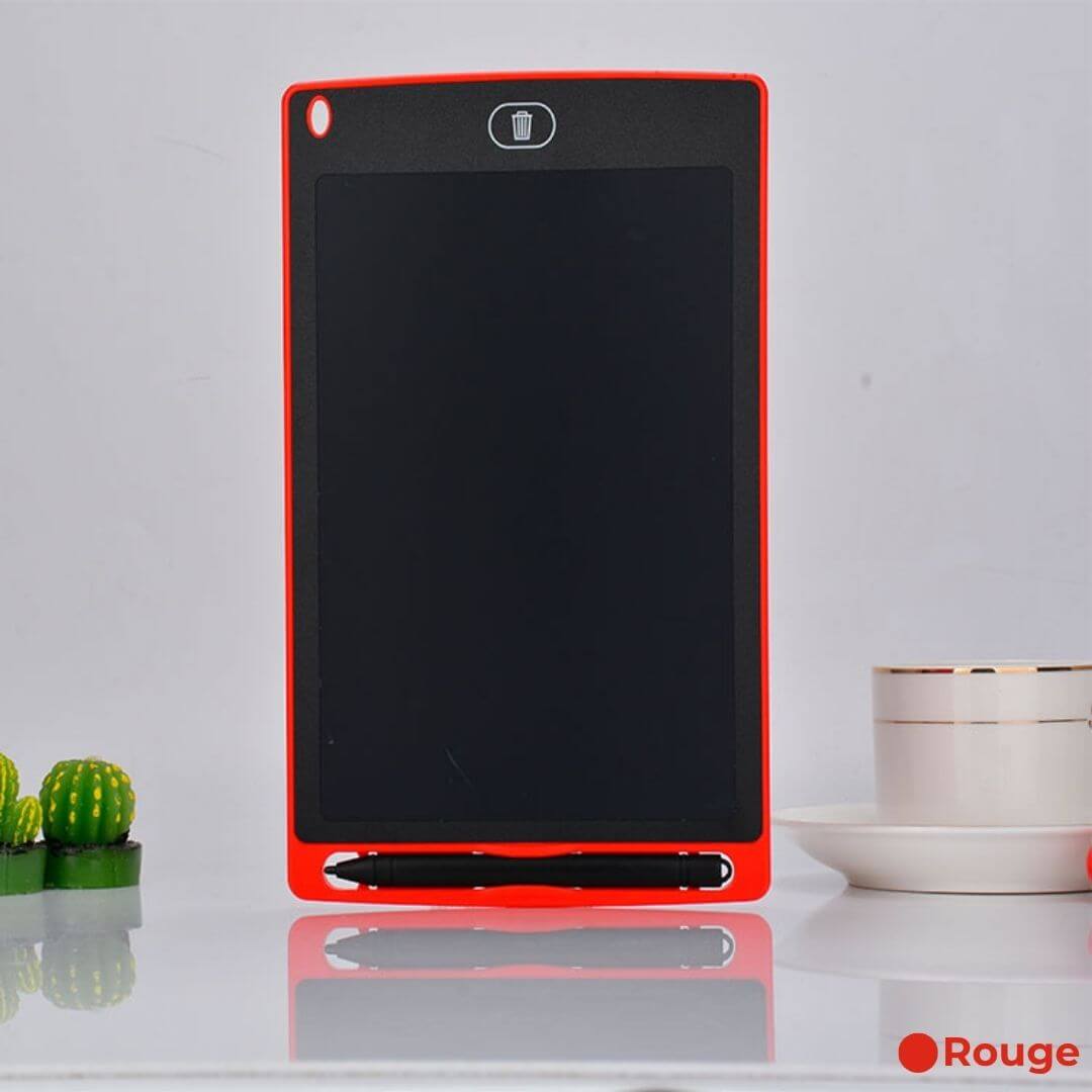 Tablette d'écriture LCD 8.5 Pouces rouge